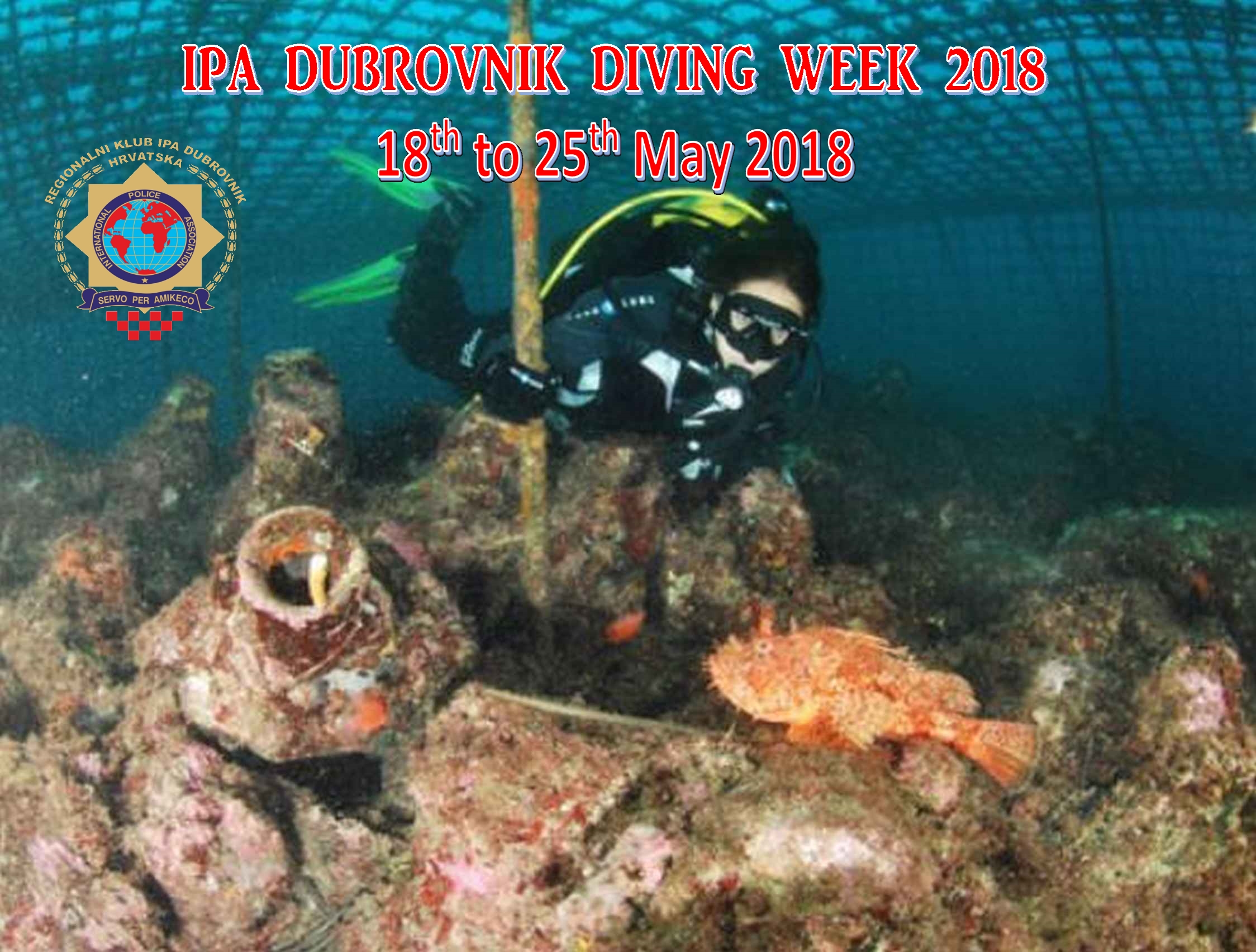 IPA Dubrovnik Diving Week 2018 Cover page