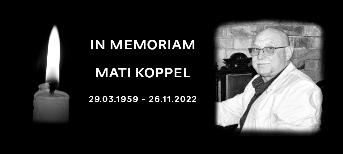 In memoriam Mati Koppel