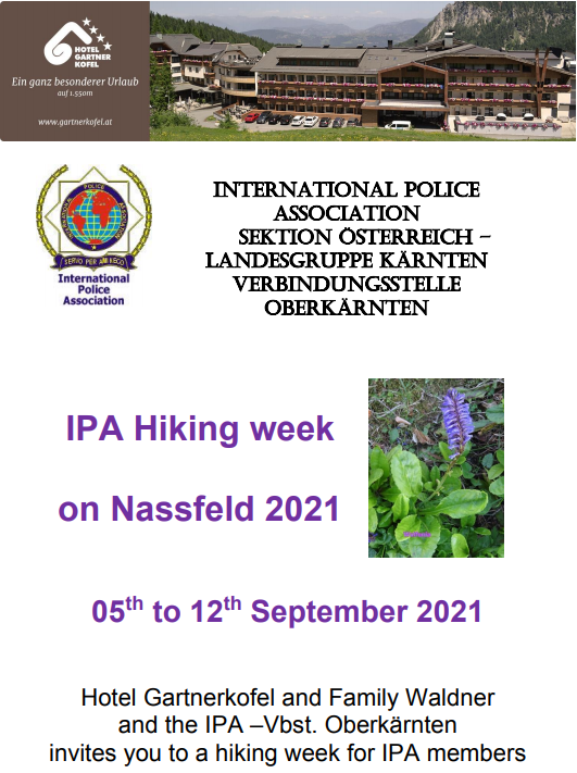 IPA Hiking week 2021