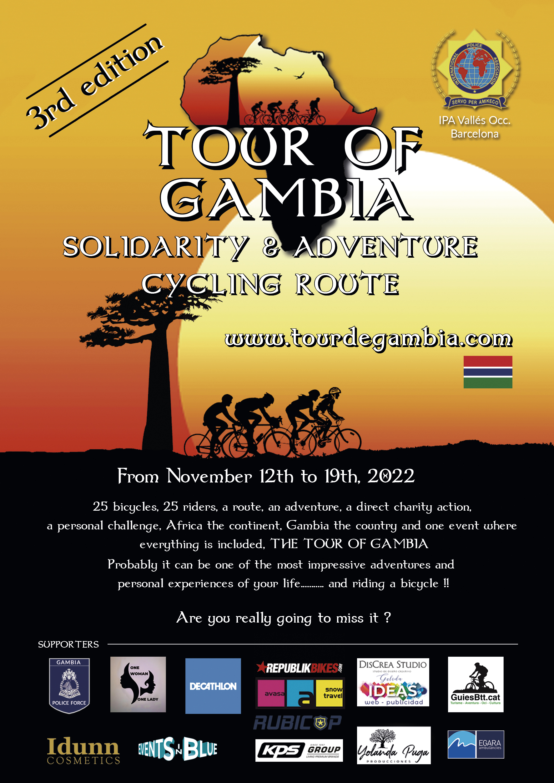TOUR OF THE GAMBIA IPA 2022